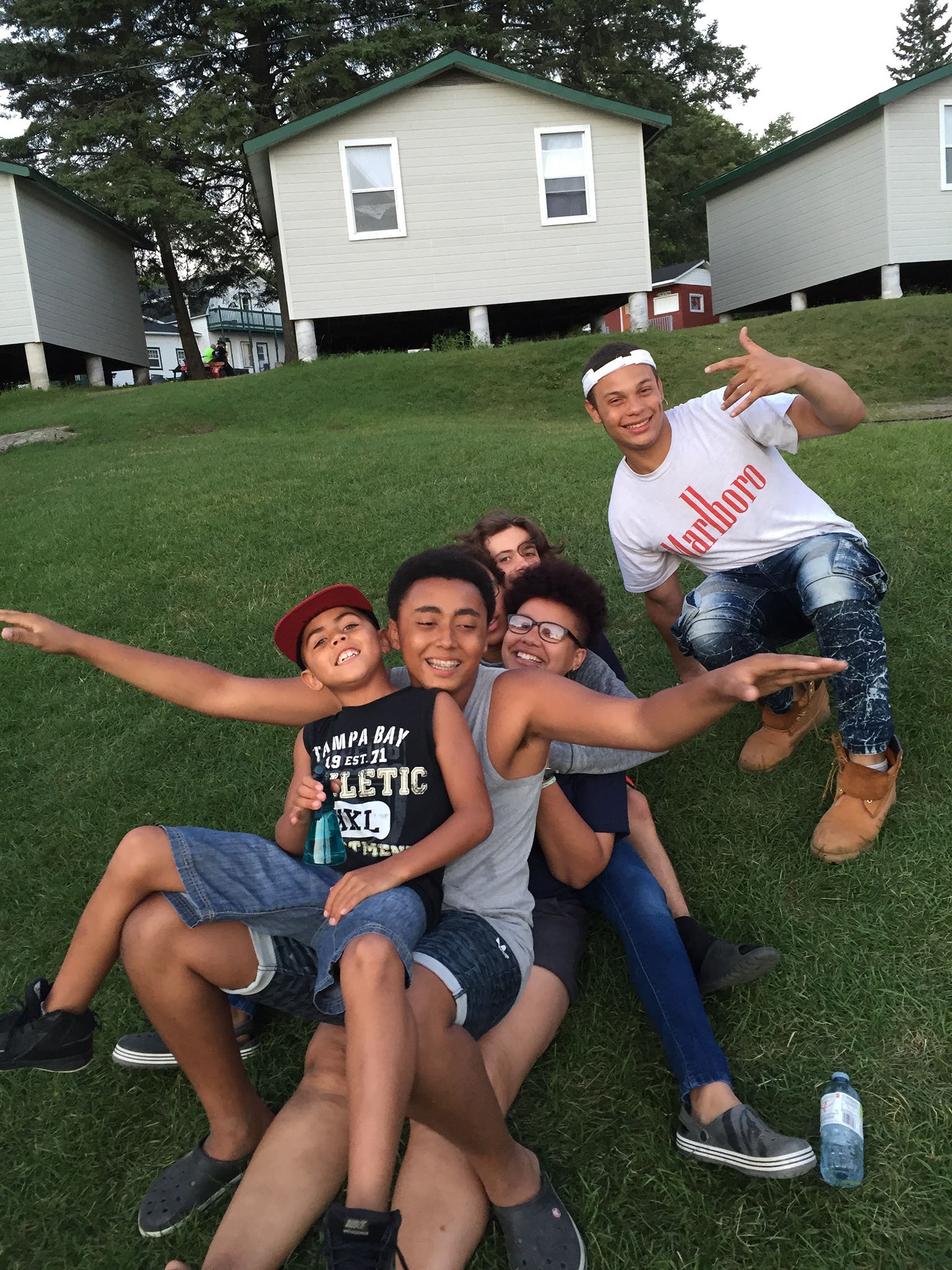 LIT leaders with campers